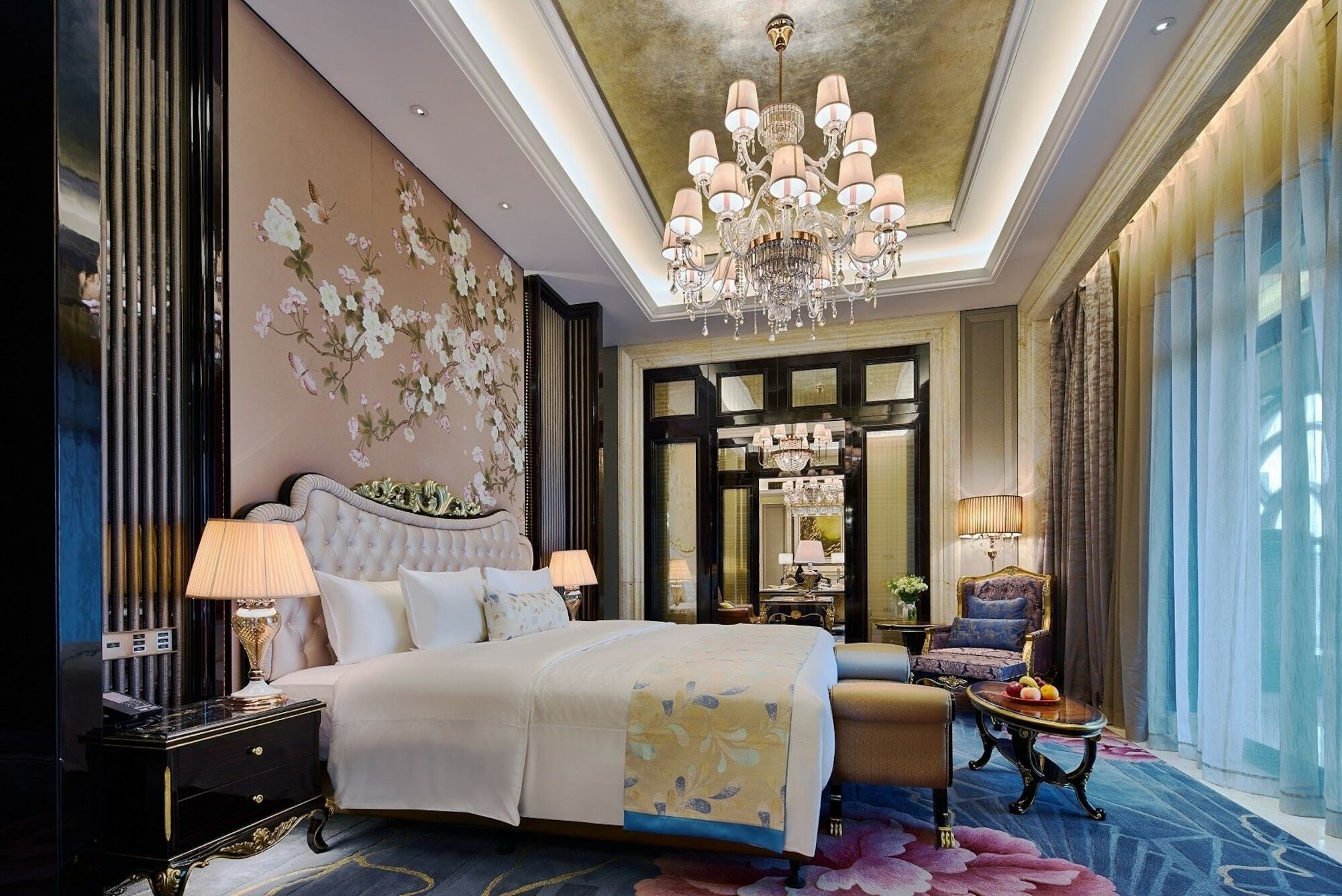 Hotel Wanda Realm Qingdao Movie Metropolis Esterno foto