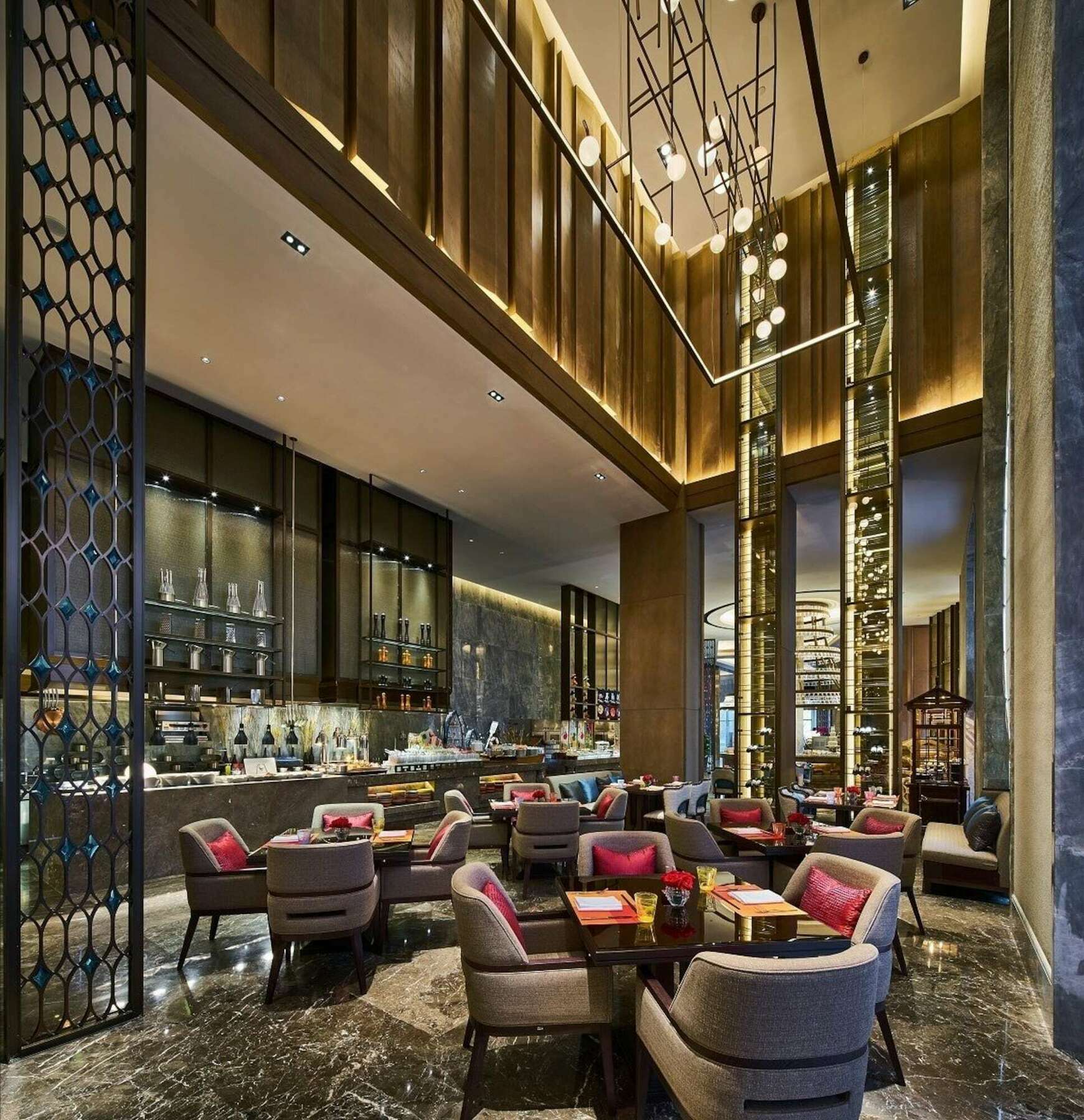 Hotel Wanda Realm Qingdao Movie Metropolis Esterno foto