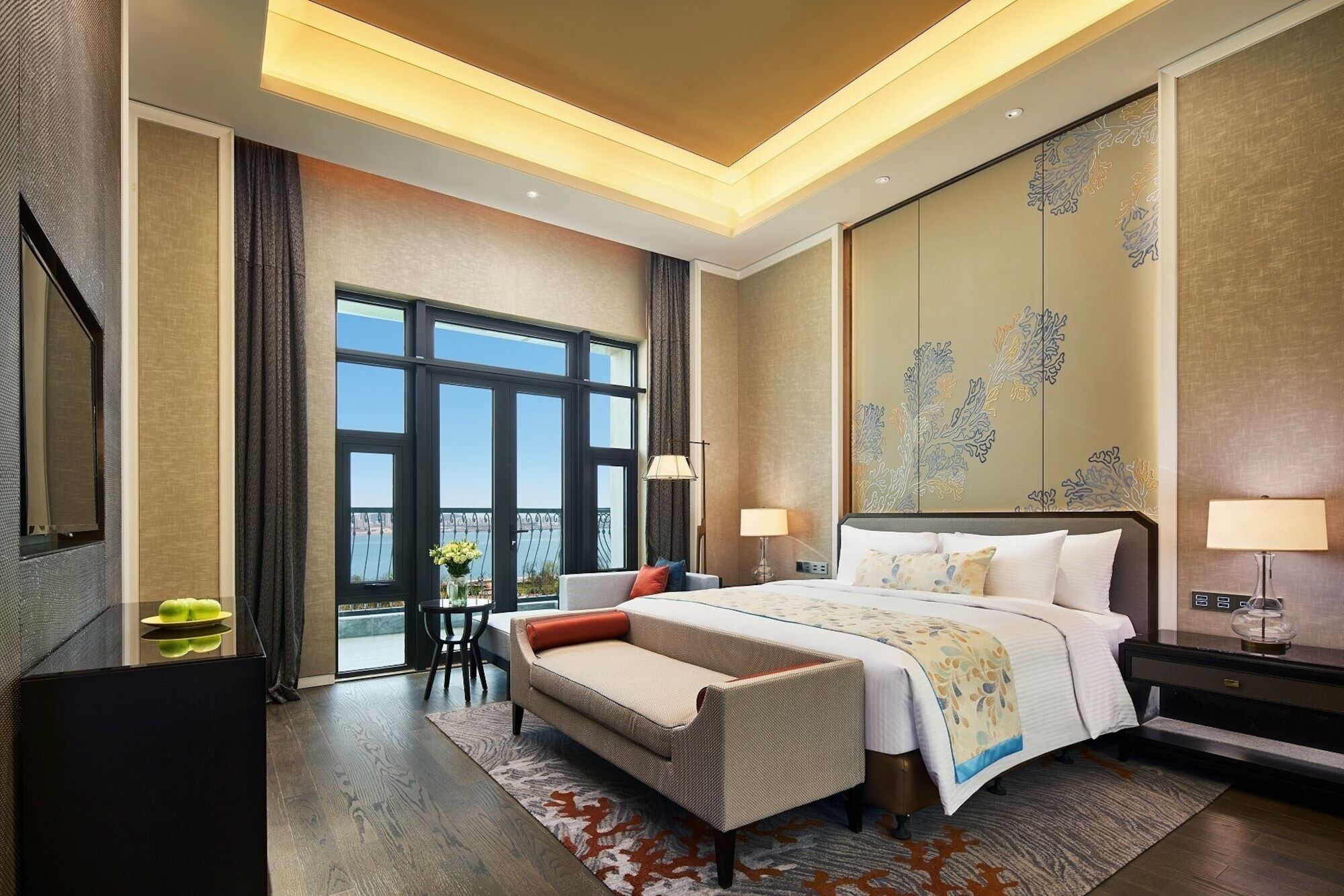 Hotel Wanda Realm Qingdao Movie Metropolis Esterno foto